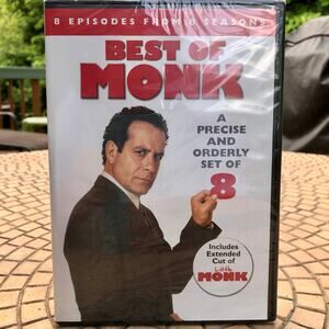 NIB Best of Monk Season 8 Sealed DVD, 8 Episodes, 2 DVDs